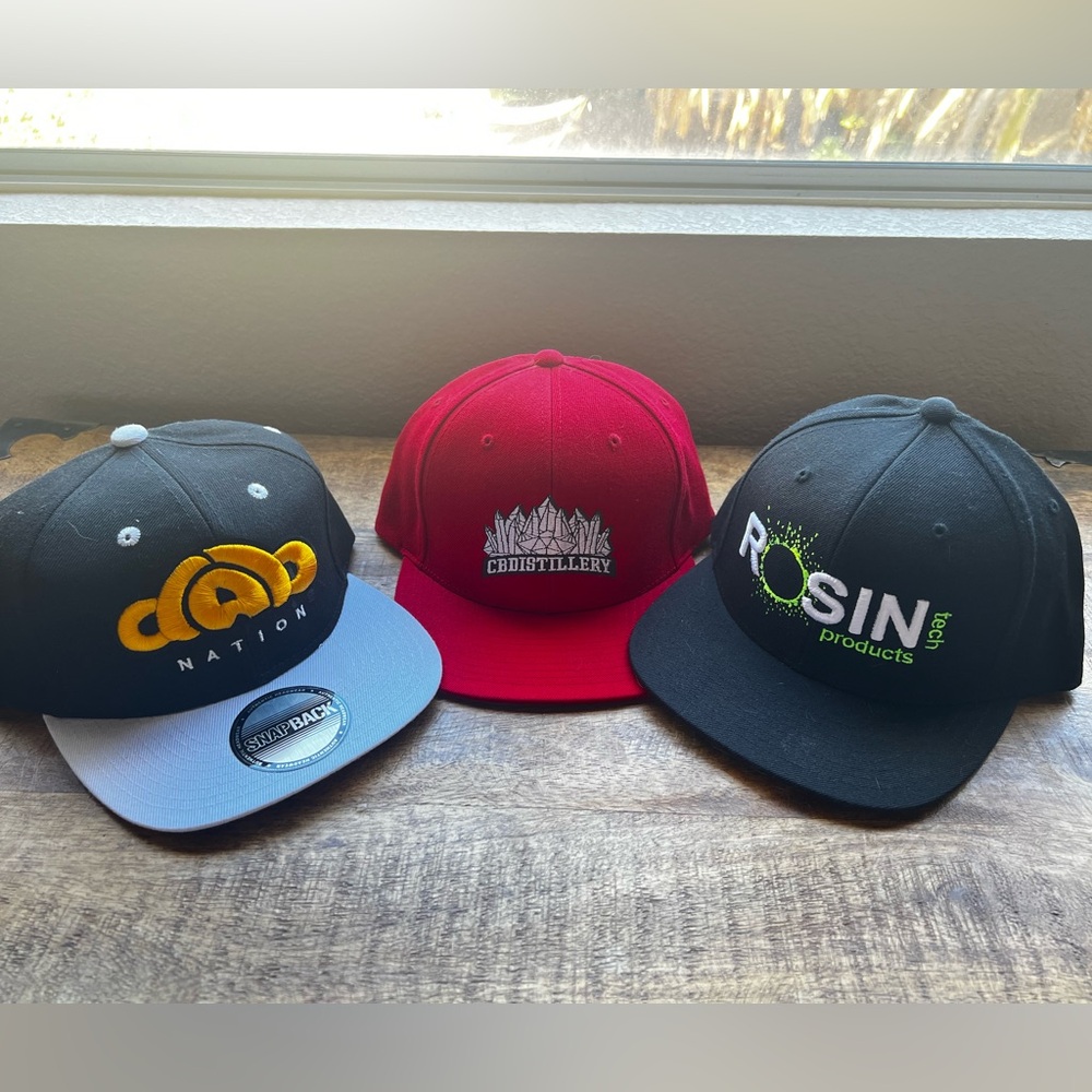 Snapback Hats - Set of 3